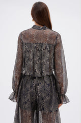 BEST GUEST LACE CROP BLOUSE