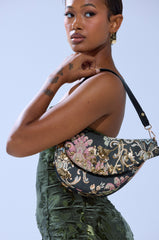 BROCADE DREAMS SADDLE BAG