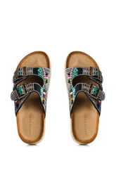 AZALEA WANG KAYLUM MULTI BEADED SANDAL