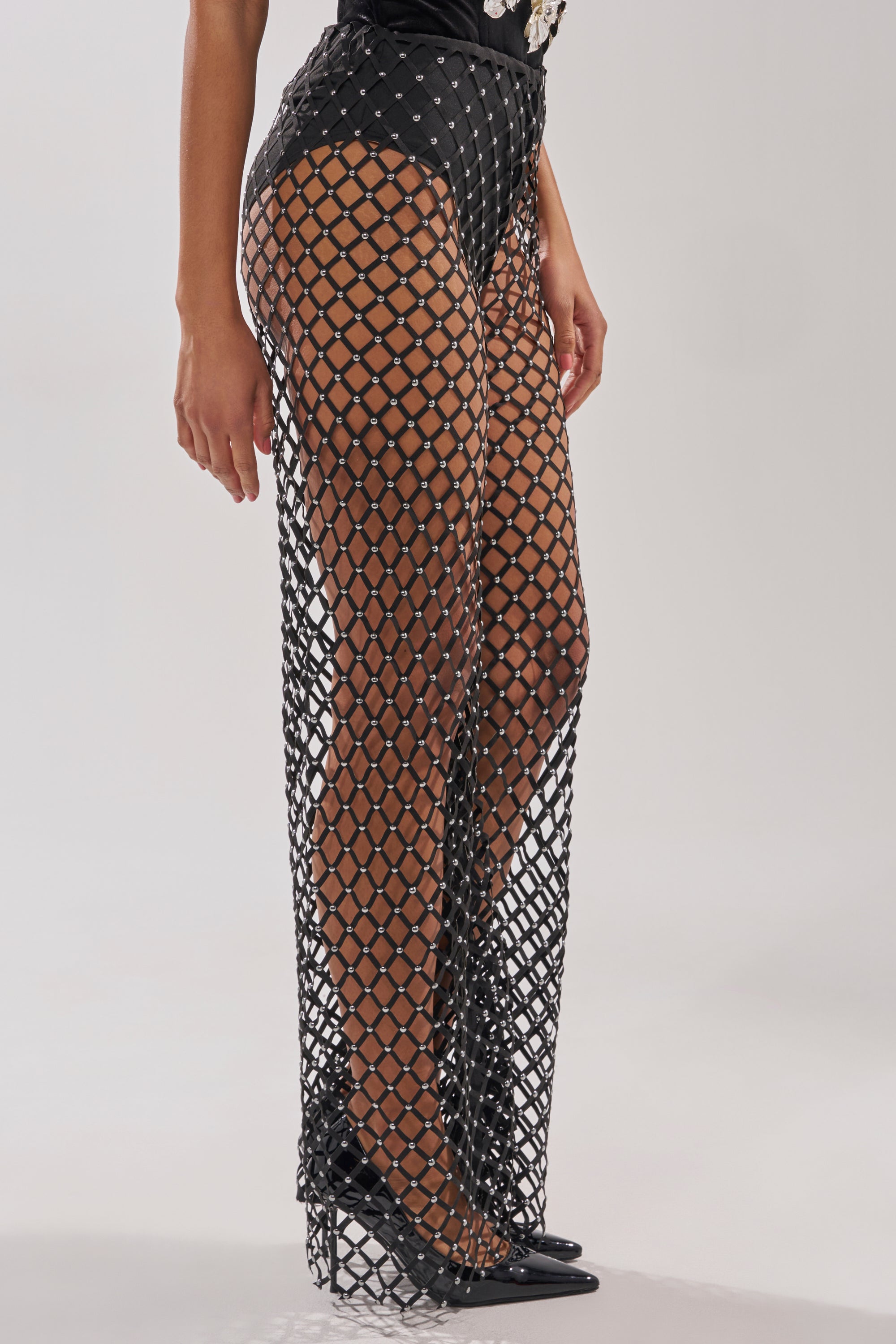 CELINE STUD MESH PANT