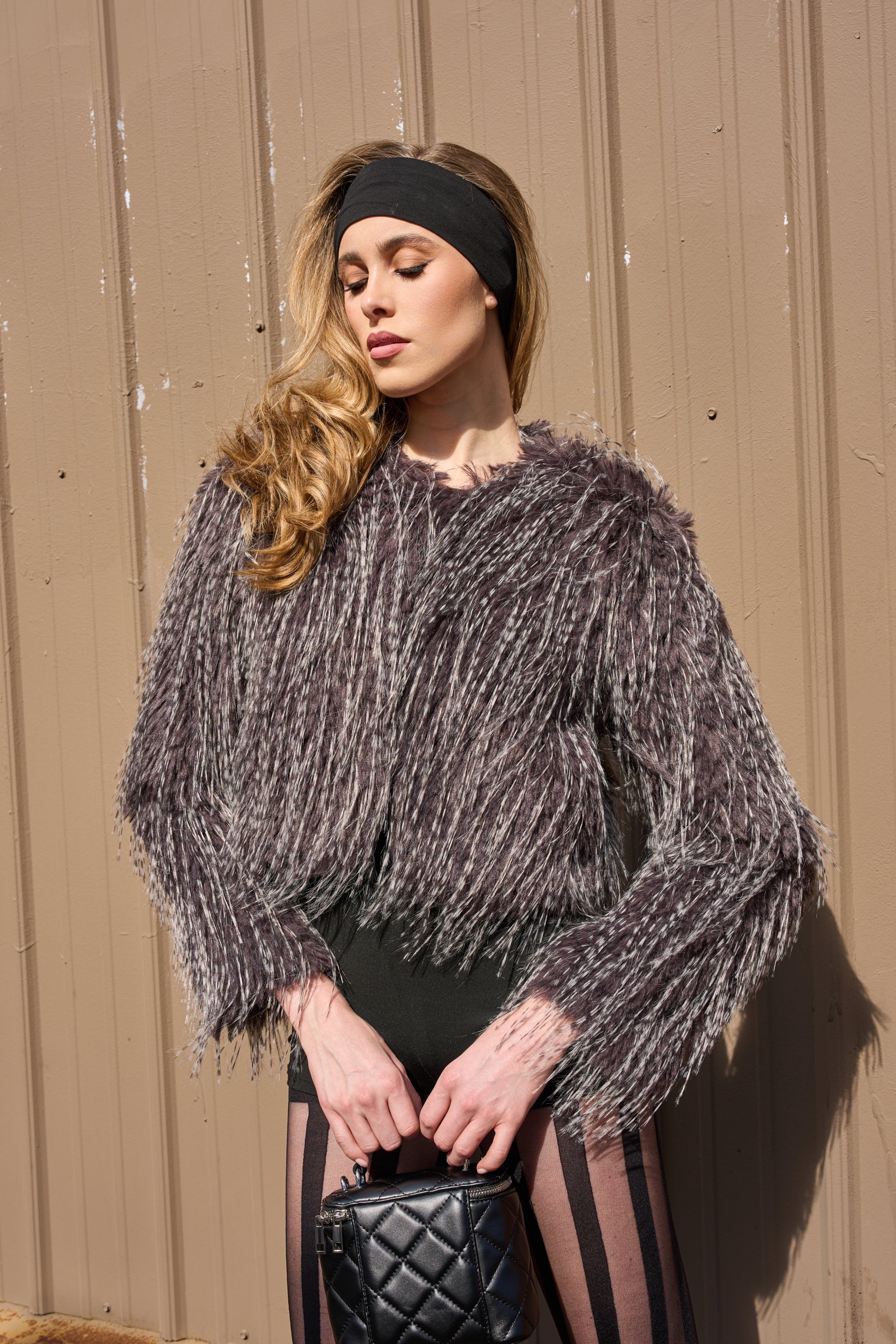 BIRDS OF A FEATHER SHAGGY FAUX FUR