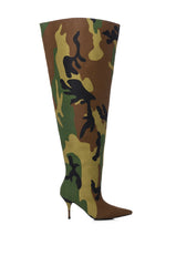 AZALEA WANG AMBY BUCKET BOOT IN GREEN