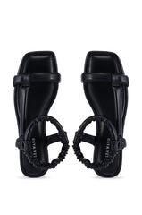 AZALEA WANG PRYSM BLACK SANDAL