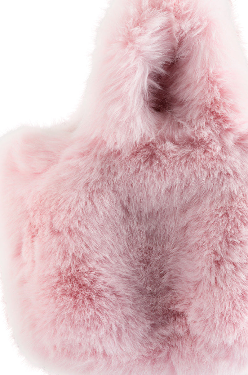 BCARDI LUXE FAUX FUR TOTE