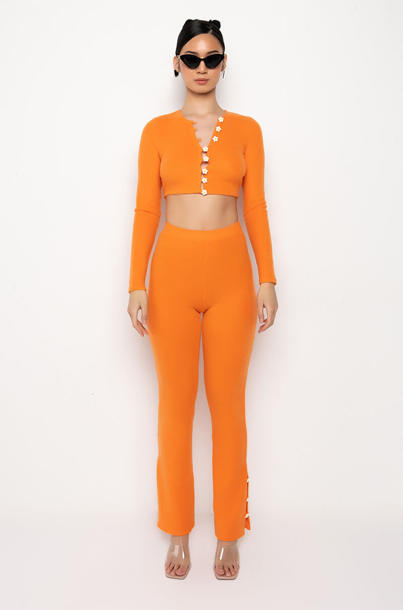 BLOOMING WIDE LEG LEGGINGS