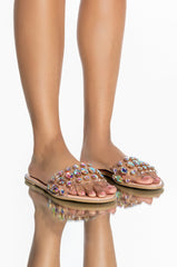 CALL ME HONEY RHINESTONE SANDAL