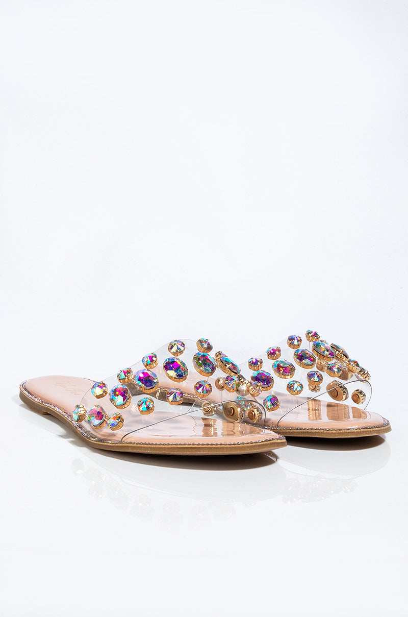 CALL ME HONEY RHINESTONE SANDAL
