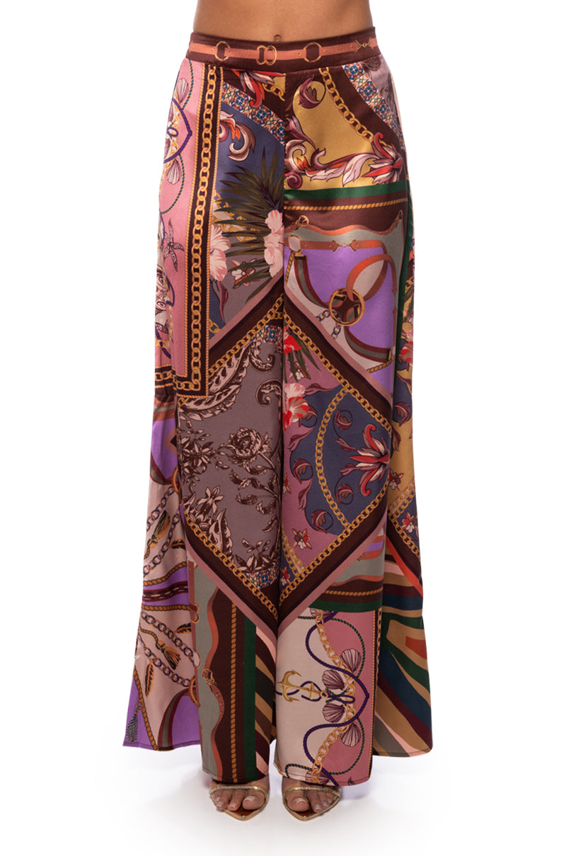 CAROLINE WIDE LEG PULL ON PANT